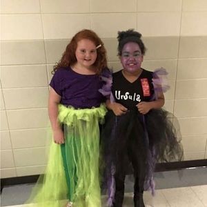 lightly worm tutu on ginger. purple for sale too. Whole ginger girl for sale.